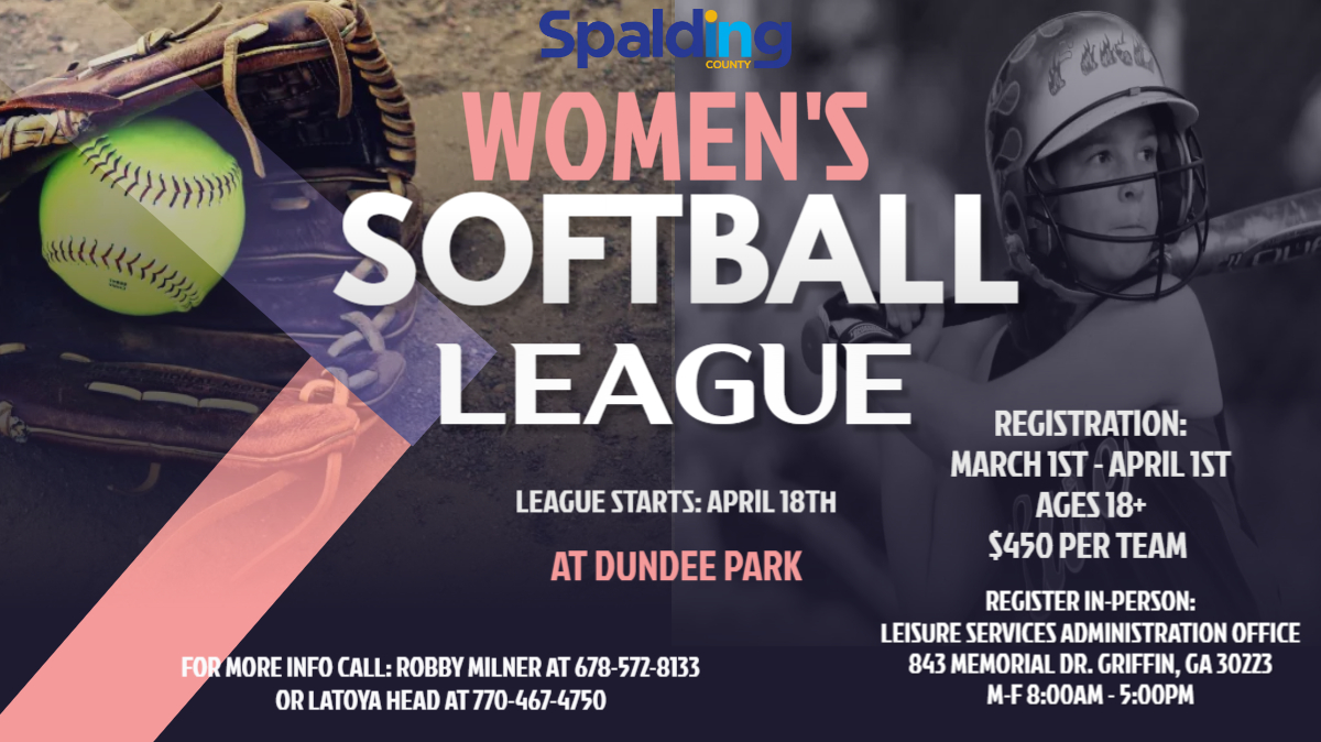 Women's Softball League Spalding County, GA